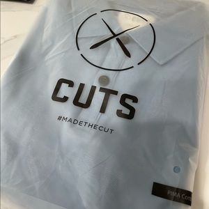Cuts NIB Prestige Mens Polo Signature (River)